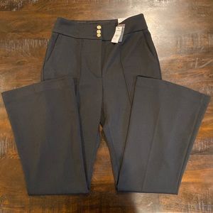 Black express flared trouser size 10r